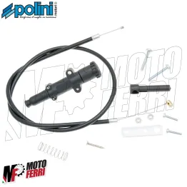 MF1501 Polini Kit Comando Aria Manuale Starter Nero + Filo Universale Scooter 2