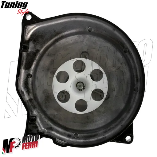 MF2149 Coperchio Pompa Acqua Nero Motore Minarelli 50 2T F12 F15 Aerox Nitro SR