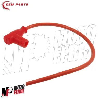 MF3817 Cavo Candela al Silicone + Pipetta Racing Scooter Vespa Ciclomotore