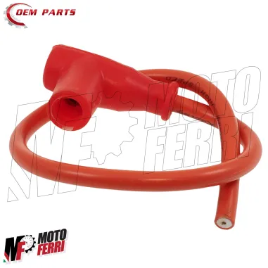 MF3817 Cavo Candela al Silicone + Pipetta Racing Scooter Vespa Ciclomotore