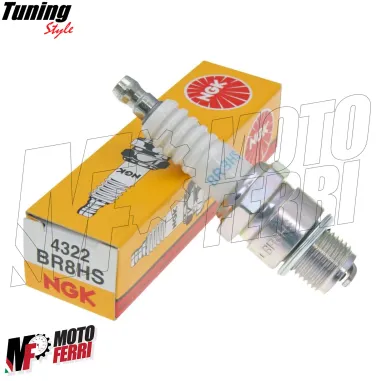 MF8324 Bobina Accensione Racing Candela Minarelli Booster Aerox F12 SR Scarabeo