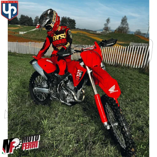 MF8325 Paramani UP Design Universale Moto Cross Enduro Carbon Look