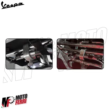 MF8339 Gancio Blocca Portapacchi Vespa GTS GTV Primavera Sprint LX S ET2 ET4 PX