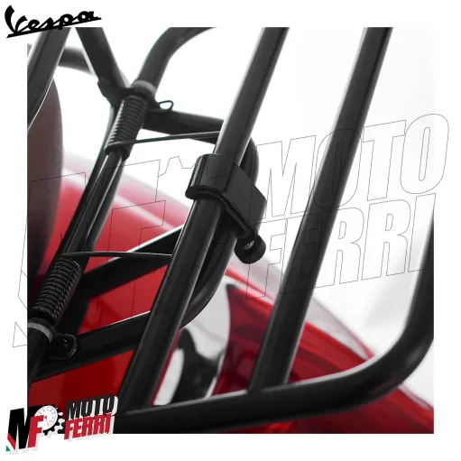 MF8340 Gancio Blocca Portapacchi Vespa GTS GTV Primavera Sprint LX S ET2 ET4 PX