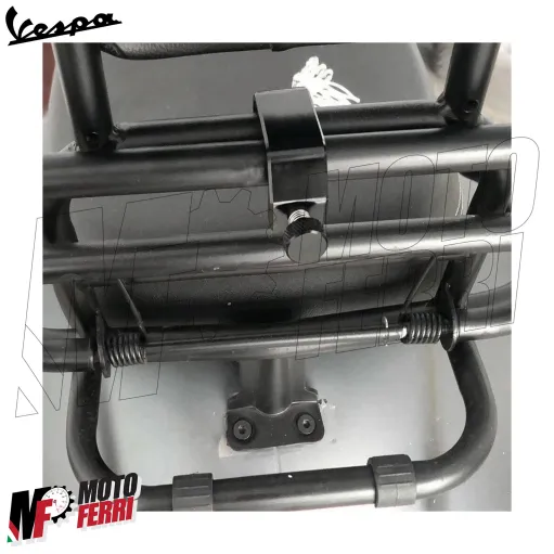 MF8340 Gancio Blocca Portapacchi Vespa GTS GTV Primavera Sprint LX S ET2 ET4 PX
