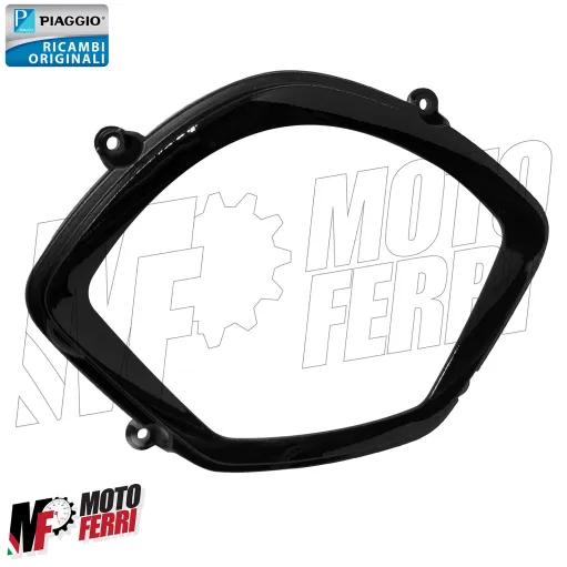 MF8343 Cornice Strumentazione Nero Piaggio Liberty 50 125 150 iGet 2020 / 2024