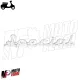 Targhetta Fregio Scritta Posteriore Cromata Special per Vespa 50
