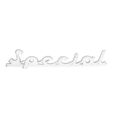 Targhetta Fregio Posteriore Cromata Special per Vespa 50 Special V5A2T V5B1T