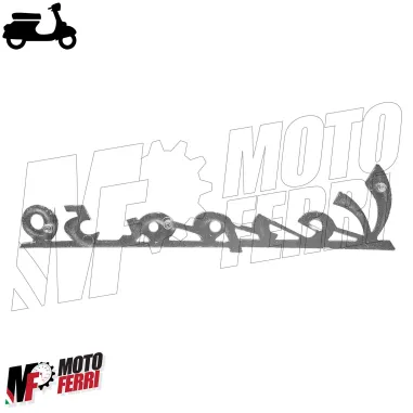 Targhetta Alluminio Lucidata per Scudo Anteriore " Vespa 50 " Special R L N