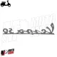 Targhetta Alluminio Lucidata per Scudo Anteriore " Vespa 50 " Special R L N