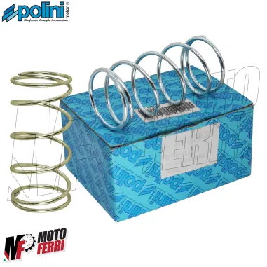 MF8344 Kit 2 Molla di Contrasto Variatore +7% / +15% Polini Piaggio Zip 50 2T AC