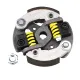 MF8348 Frizione Completa due 2 Masse Dm 80 per Minimoto Polini