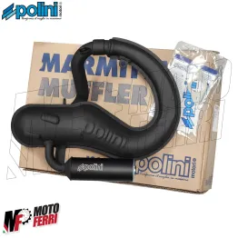 MF3630 Marmitta Polini per Modifica a 130 Vespa 50 125 PK S XL RUSH FL HP N 2