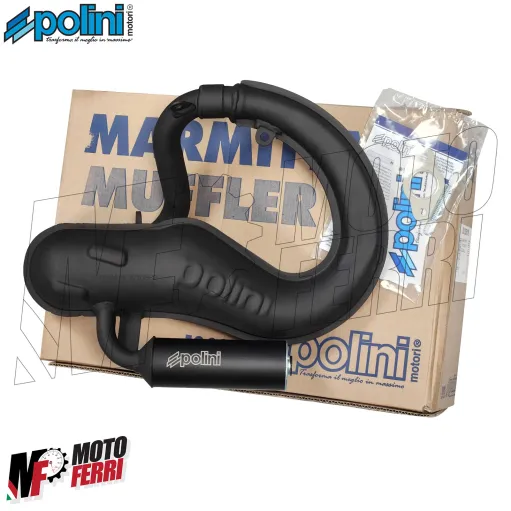MF3630 Marmitta Polini per Modifica a 130 Vespa 50 125 PK S XL RUSH FL HP N