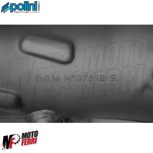 MF3630 Marmitta Polini per Modifica a 130 Vespa 50 125 PK S XL RUSH FL HP N
