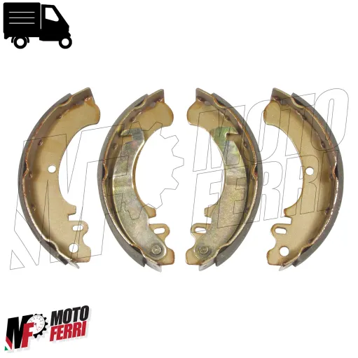Kit Ganasce Freno Ruote Posteriori Piaggio Ape 50 RST Mix TM P FL FL2 FL3 Europa