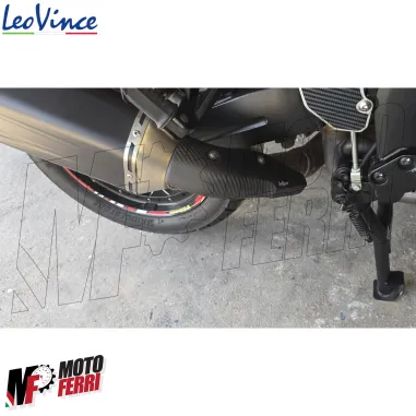 MF8295 Terminale Scarico Leovince LV-12 BLACK Suzuki V-Strom 1050 XT DE 2020 - 2024
