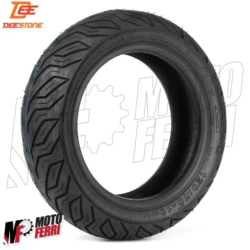 MF8394 Gomma Copertone Posteriore 120/70-10 per Piaggio Zip 50 100 125 2T 4T