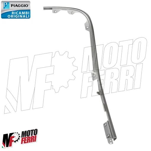 MF8432 Bordo Scudo Destro Grigio Opaco Vespa GTS 300 Super Tech 2023 2024 2025