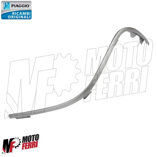 MF8432 Bordo Scudo Destro Grigio Opaco Vespa GTS 300 Super Tech 2023 2024 2025