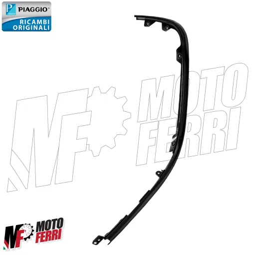 MF8433 Bordo Scudo Destro Nero Lucido Vespa GTS 300 mod 2023 2024 2025