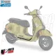 MF8434 Bordo Profilo Pedana Destro Nero Lucido Vespa GTS 300 mod 2023 2024 2025