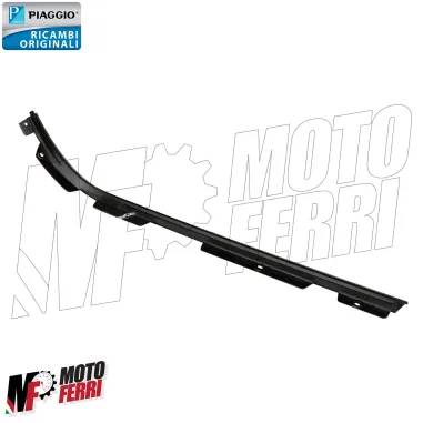 MF8434 Bordo Profilo Pedana Destro Nero Lucido Vespa GTS 300 mod 2023 2024 2025