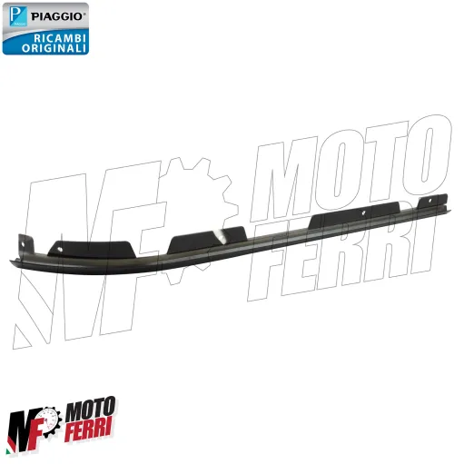 MF8434 Bordo Profilo Pedana Destro Nero Lucido Vespa GTS 300 mod 2023 2024 2025