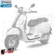 MF8435 Bordo Profilo Pedana Sinistro Nero Lucido Vespa GTS 300 - 2023 2024 2025
