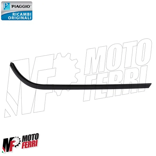 MF8435 Bordo Profilo Pedana Sinistro Nero Lucido Vespa GTS 300 - 2023 2024 2025