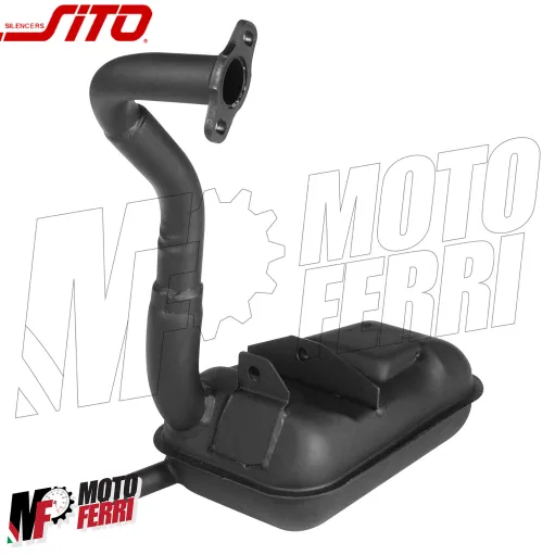 MF8437 Marmitta Scarico Sito Plus 0251 Vespa PK 125 S / XL Corsa Lunga
