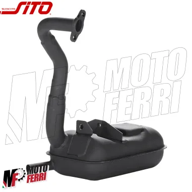 MF8437 Marmitta Scarico Sito Plus 0251 Vespa PK 125 S / XL Corsa Lunga