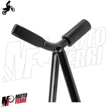MF8439 Cavalletto Triangolo Laterale Moto Cross Enduro Motard OffRoad Universale