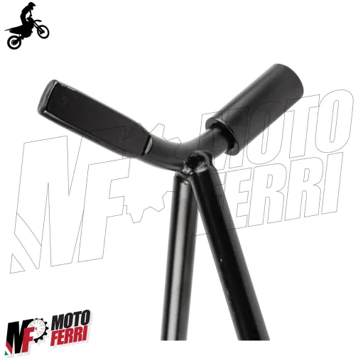 MF8439 Cavalletto Triangolo Laterale Moto Cross Enduro Motard OffRoad Universale
