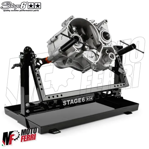 MF8440 Cavalletto Stage6 Supporto Motore da Officina Minarelli AM6 / Derbi