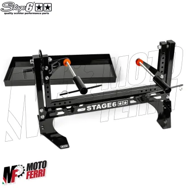 MF8440 Cavalletto Stage6 Supporto Motore da Officina Minarelli AM6 / Derbi