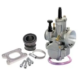 MF1525 CARBURATORE PWK 24 + COLLETTORE ASPIRAZIONE POLINI MINARELLI AM345 AM6