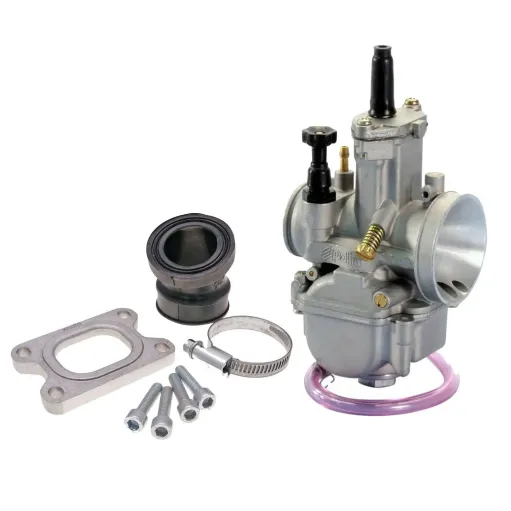 MF1525 CARBURATORE PWK 24 + COLLETTORE ASPIRAZIONE POLINI MINARELLI AM345 AM6