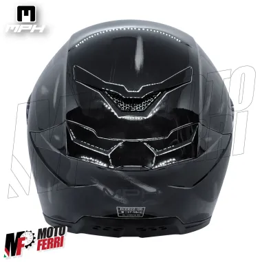Casco Integrale MPH Blade Jeans Scuro - Doppia Visiera - Pinlock - Visierino Parasole - 22.06