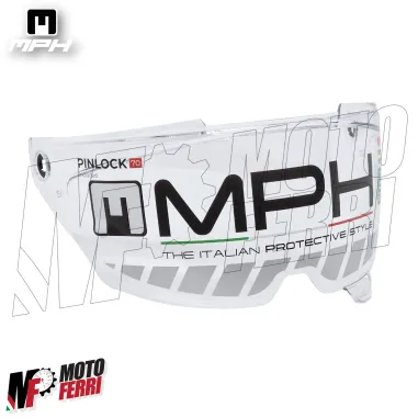 Casco Integrale MPH Blade Jeans Scuro - Doppia Visiera - Pinlock - Visierino Parasole - 22.06