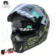 Casco Integrale MPH Blade Cobra - Doppia Visiera - Pinlock - Visierino Parasole - 22.06