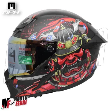 Casco Integrale MPH Blade Demone - Doppia Visiera - Pinlock - Visierino Parasole - 22.06