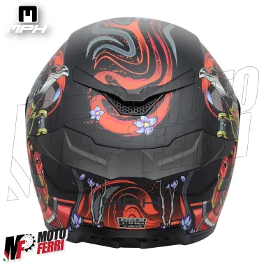 Casco Integrale MPH Blade Demone - Doppia Visiera - Pinlock - Visierino Parasole - 22.06