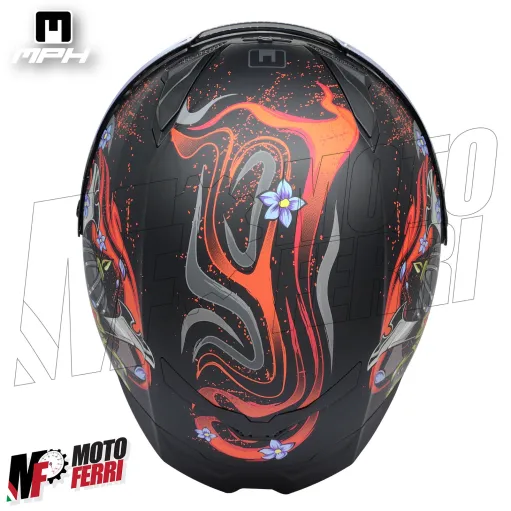 Casco Integrale MPH Blade Demone - Doppia Visiera - Pinlock - Visierino Parasole - 22.06