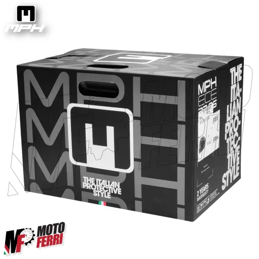 Casco Integrale MPH Blade Demone - Doppia Visiera - Pinlock - Visierino Parasole - 22.06