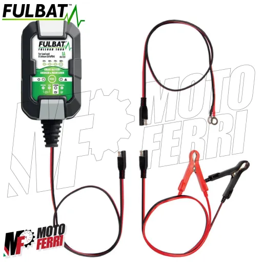 MF8446 Mantenitore Fulbat Carica batteria 6V / 12V Piombo Gel Litio Moto Scooter