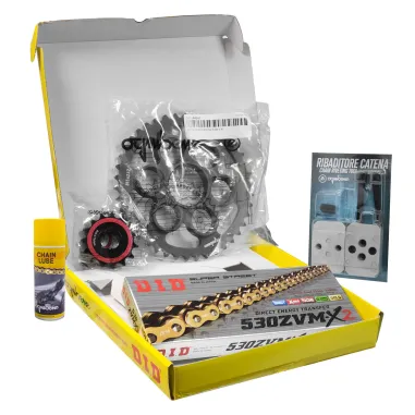 MF8448 Kit Trasmissione DID Ducati Multistrada 1200 Corona 42 Pignone 15 Catena