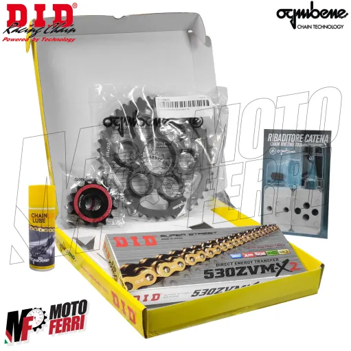 MF8448 Kit Trasmissione DID Ducati Multistrada 1200 Corona 42 Pignone 15 Catena