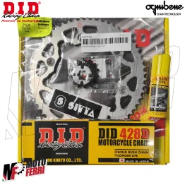 MF8449 Kit Trasmissione DID Fantic Caballero 125 2018 / 2024 Corona 58 Pignone 14 2