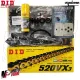 MF3383 Kit Trasmissione DID Yamaha XT 660 R / X (2004-2011) Corona 45 Pignone 15